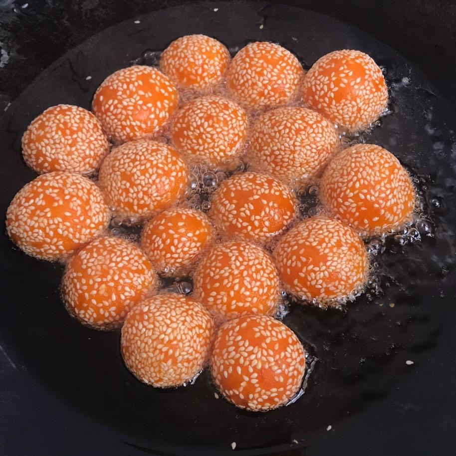 酥脆红薯小麻圆