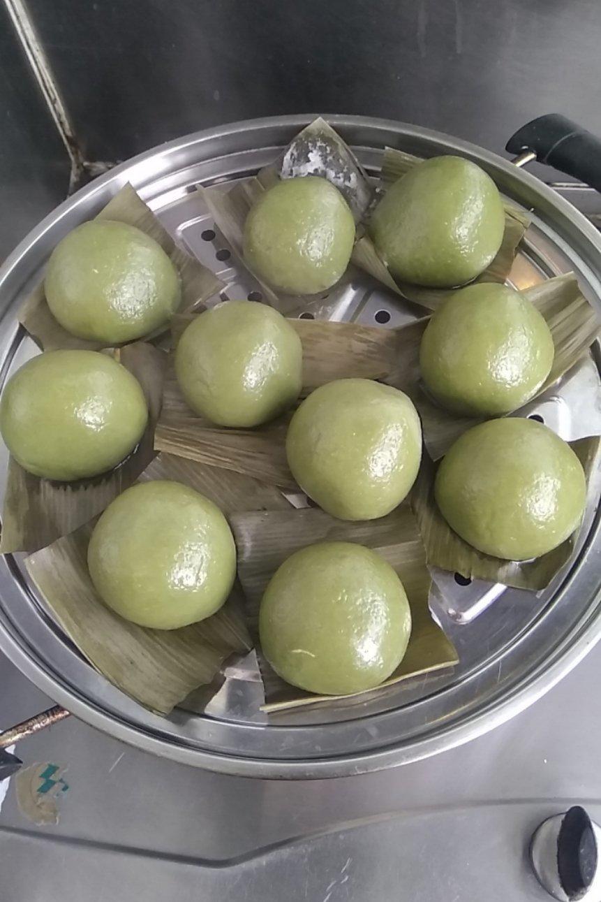 青团 | 咸蛋黄肉松馅