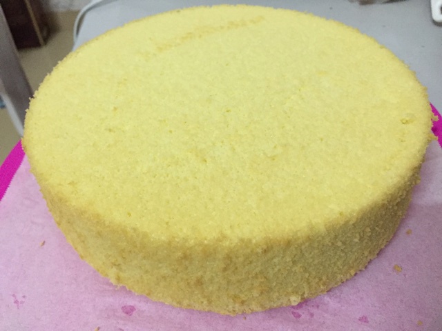 6寸原味戚风蛋糕