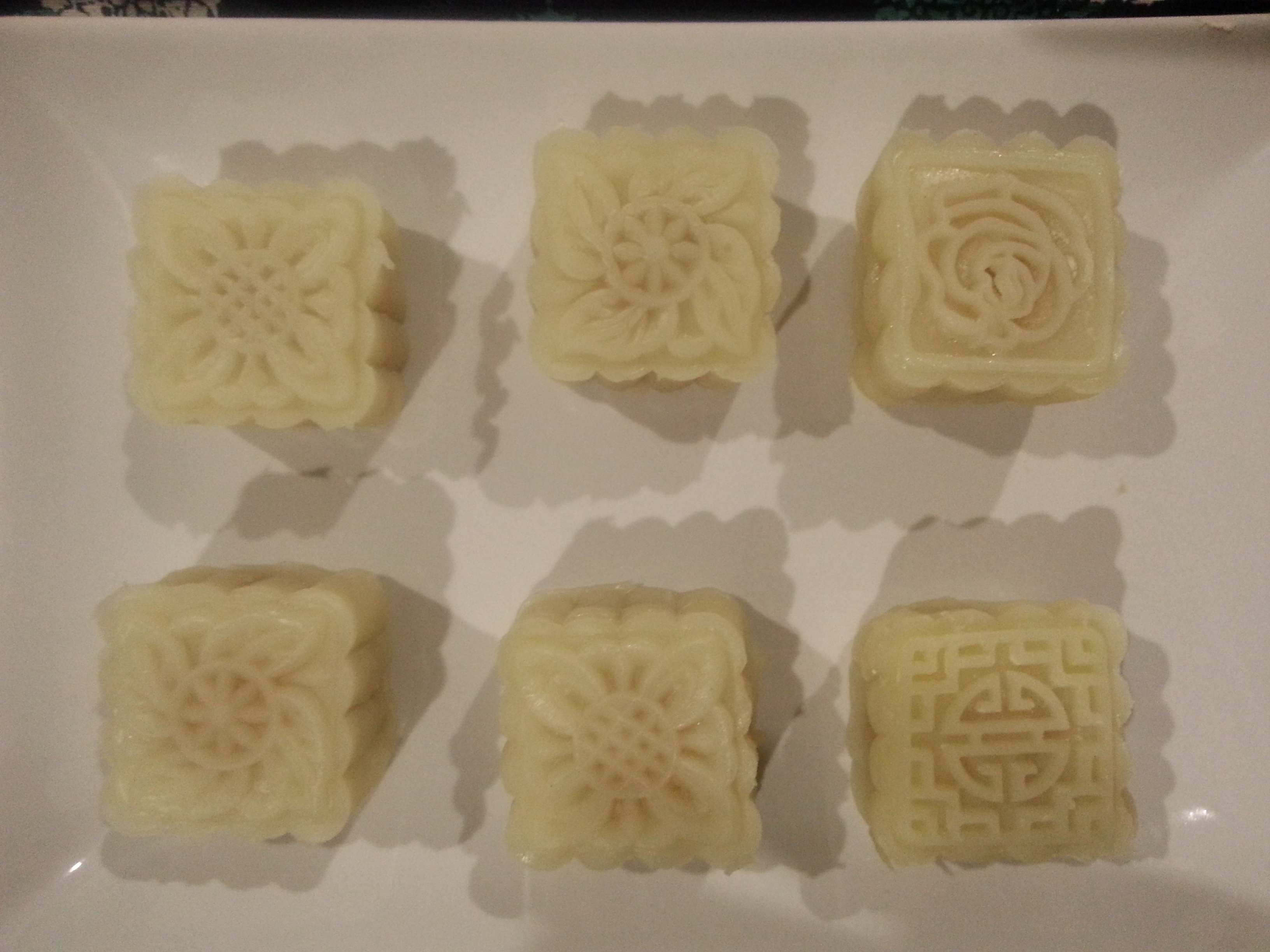 冰皮豆沙月饼