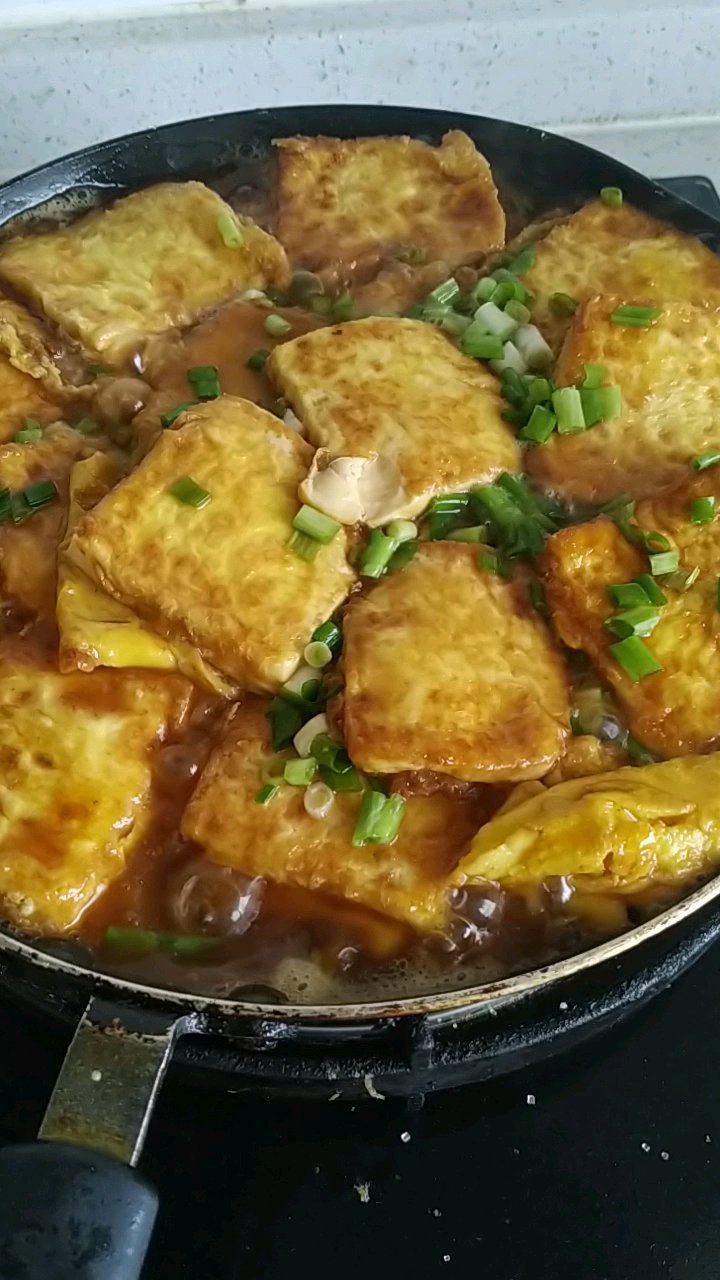 美味蚝油嫩豆腐