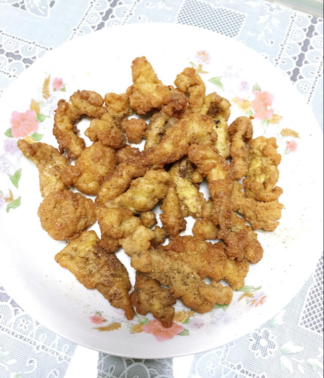 椒盐炸猪柳