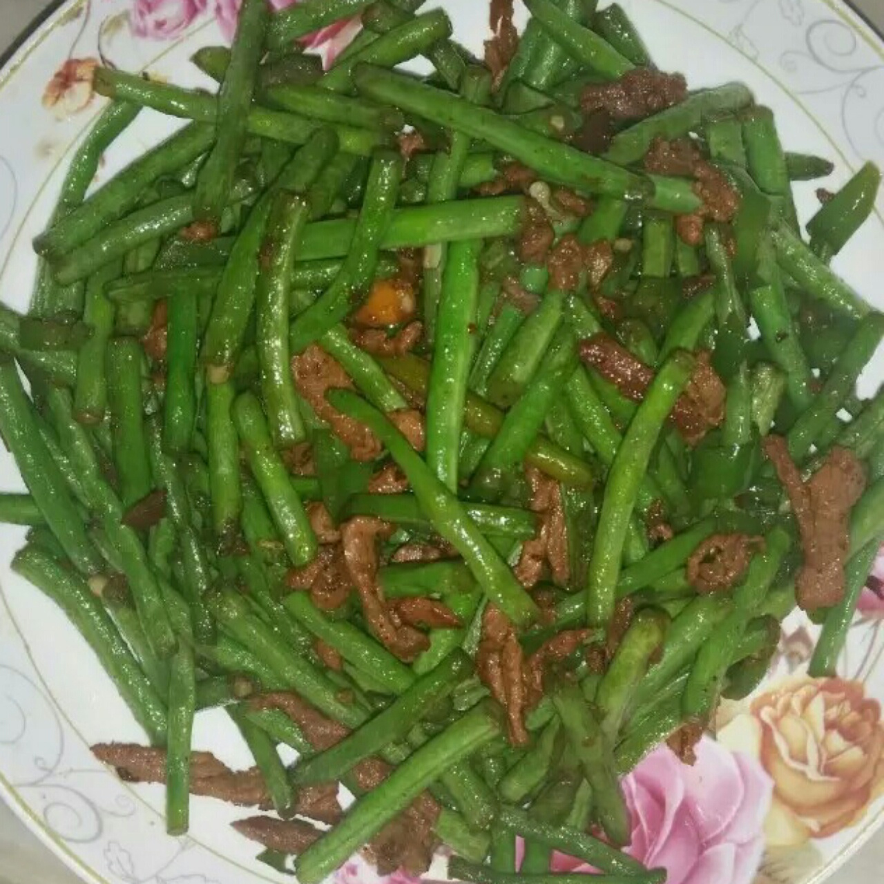 豇豆炒肉
