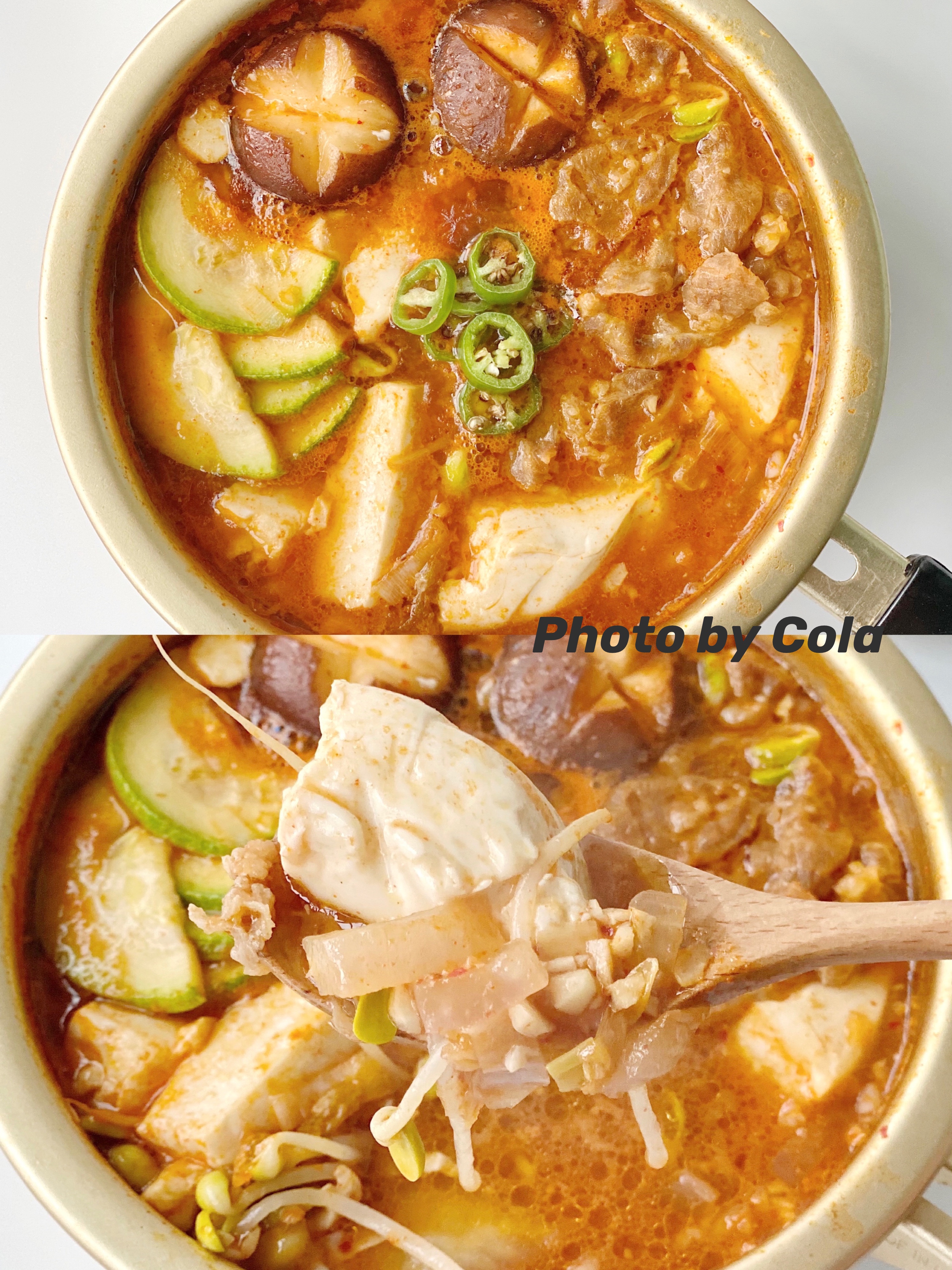 韩式肥牛嫩豆腐汤✨的做法