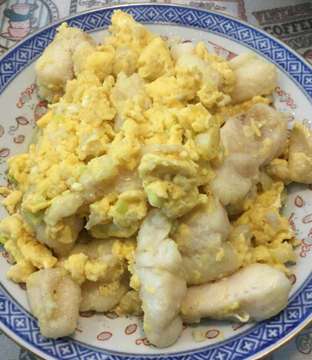 龙利鱼滑蛋【妞的食记】