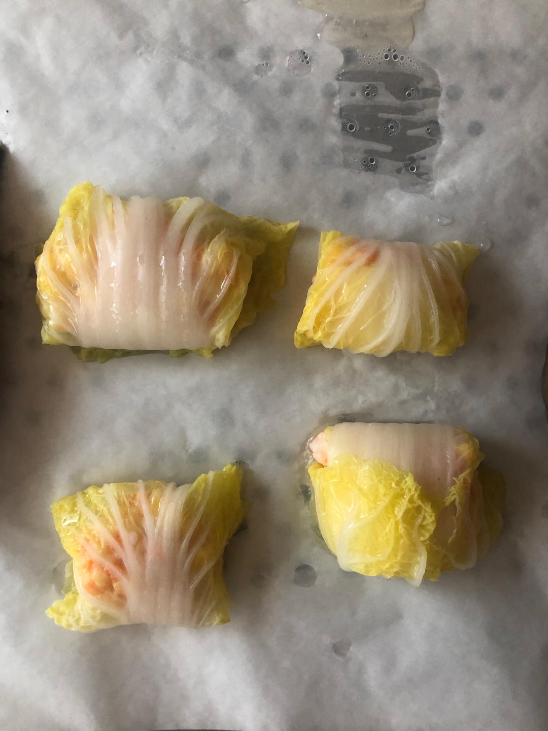 低卡🍤虾滑白菜卷🥬翡翠白玉卷