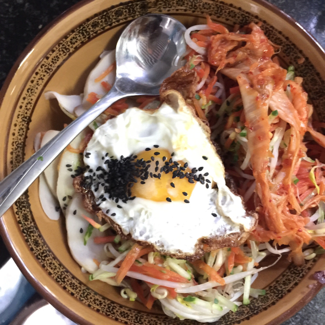 不用石锅的韩式拌饭