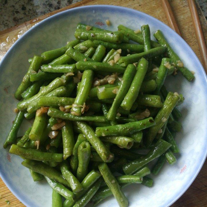 蒜末豇豆