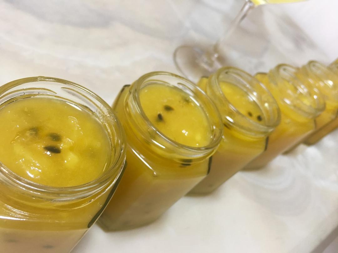 金桔百香果酱&
菠萝百香果酱