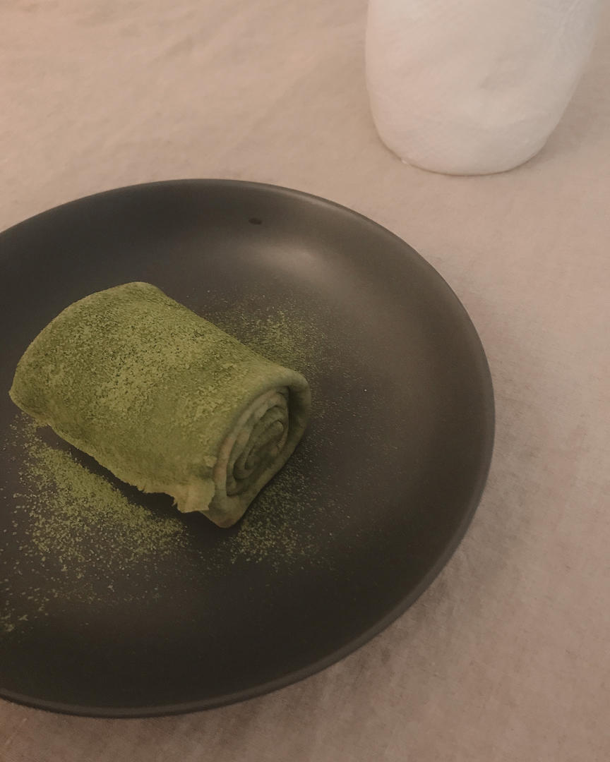 【抹茶毛巾卷】