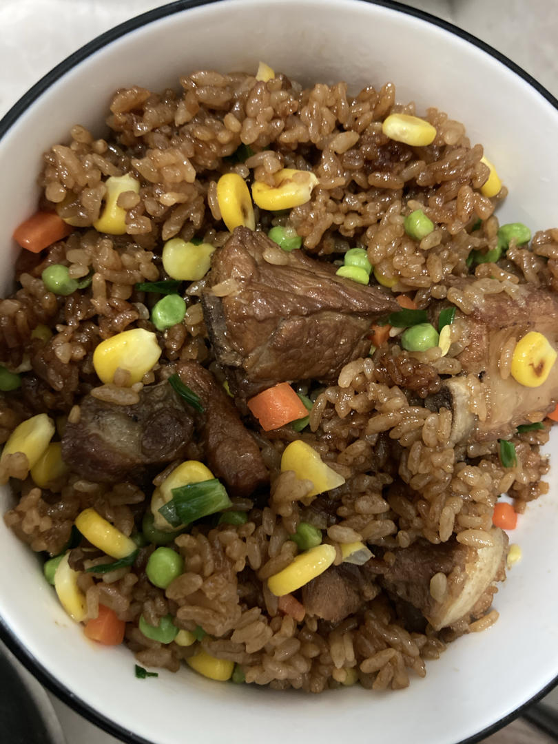 电饭锅版排骨焖饭