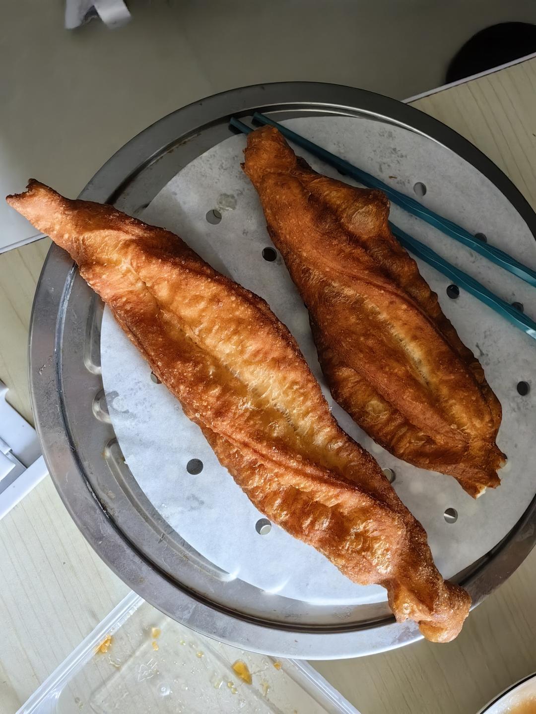 ㊙️自制简单蓬松的香酥油条，外焦里软超好吃