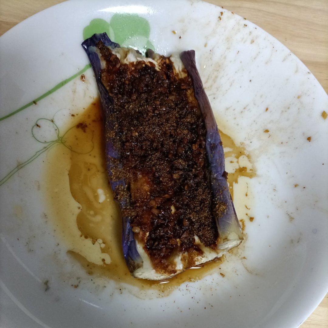 微波炉烤茄子