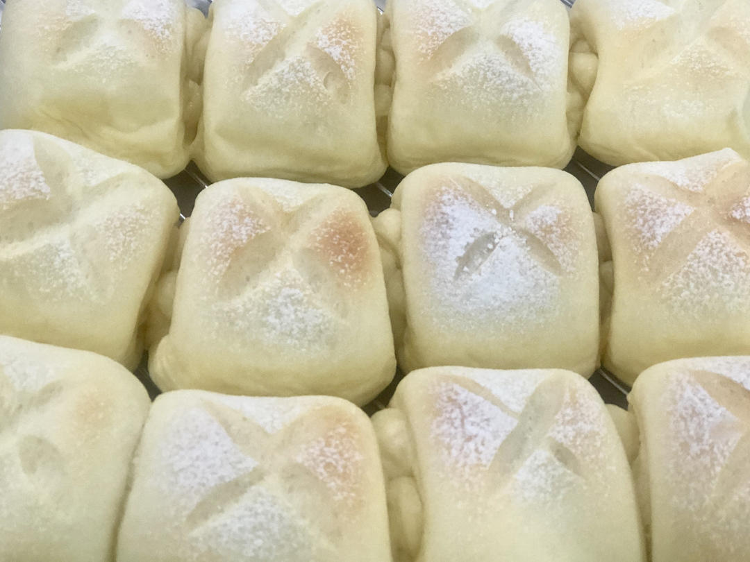 日式牛奶面包卷，松软到不行的一款