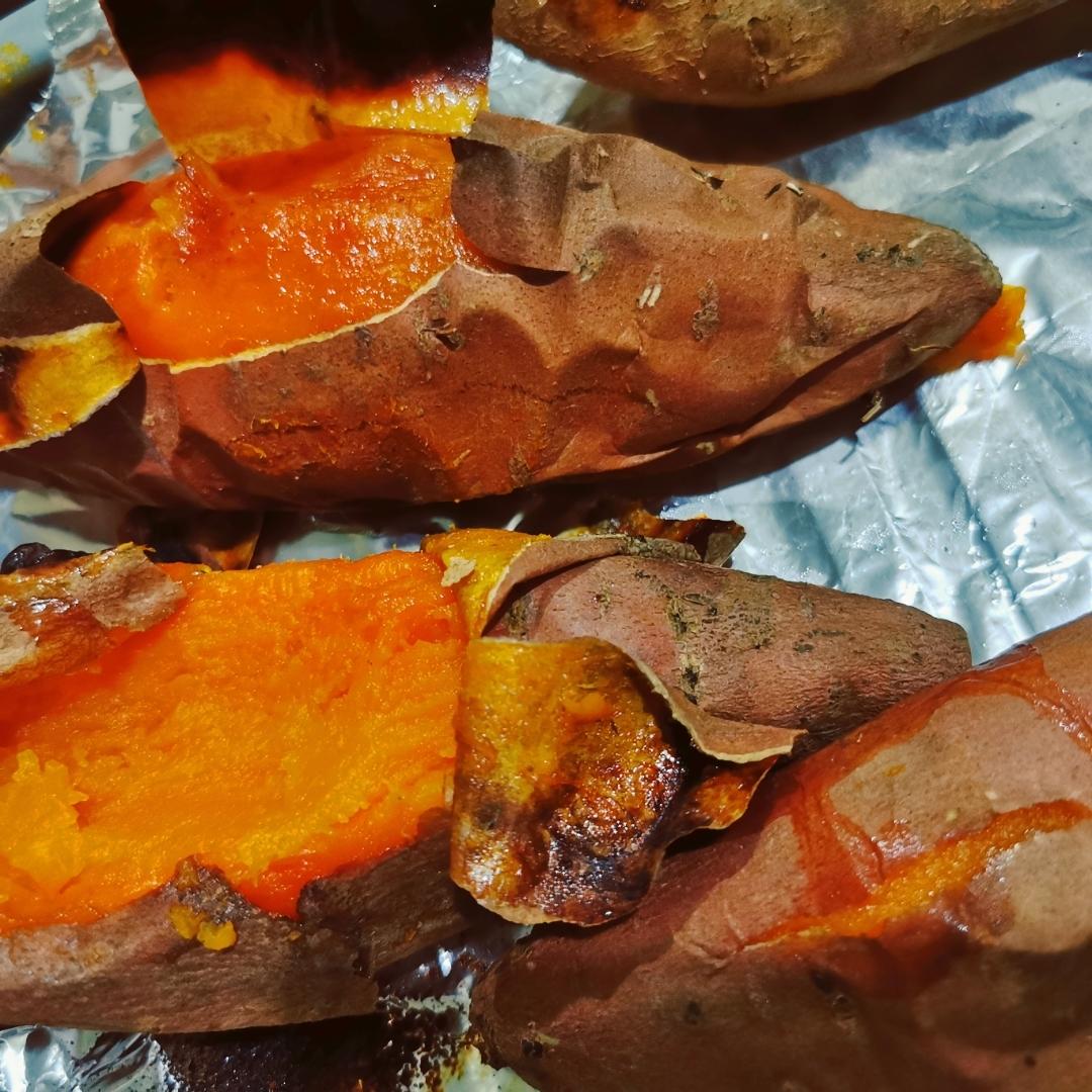 烤箱烤地瓜的做法