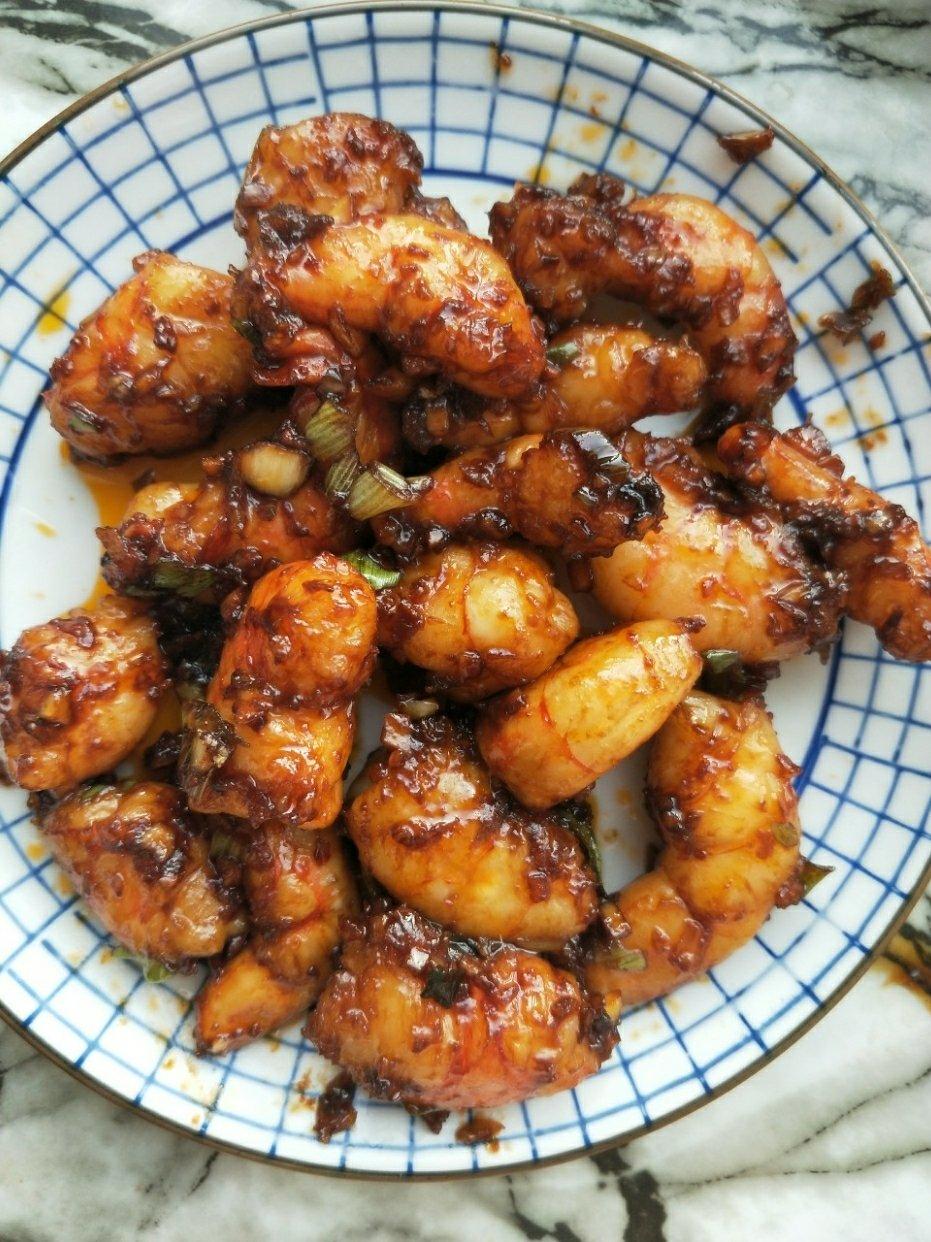 红烧阿根廷大虾肉