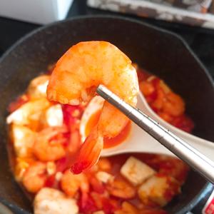 鲜虾豆腐番茄汤的做法 步骤10