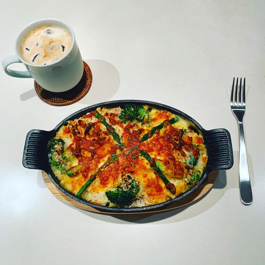 竹笋奶汁烤菜【卫宫家今天的饭】