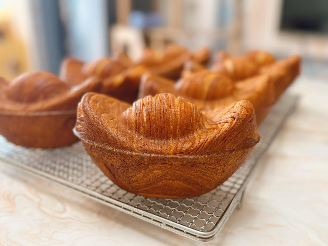 新年限定~超有氛围感的丹麦元宝吐司