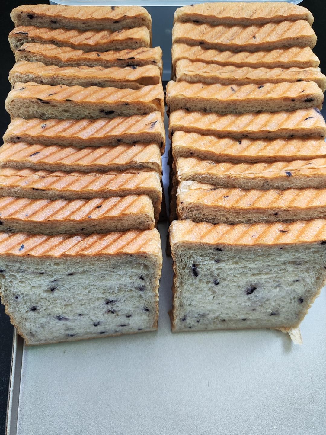 含新鲜果肉｜鲜蓝莓乳酪吐司