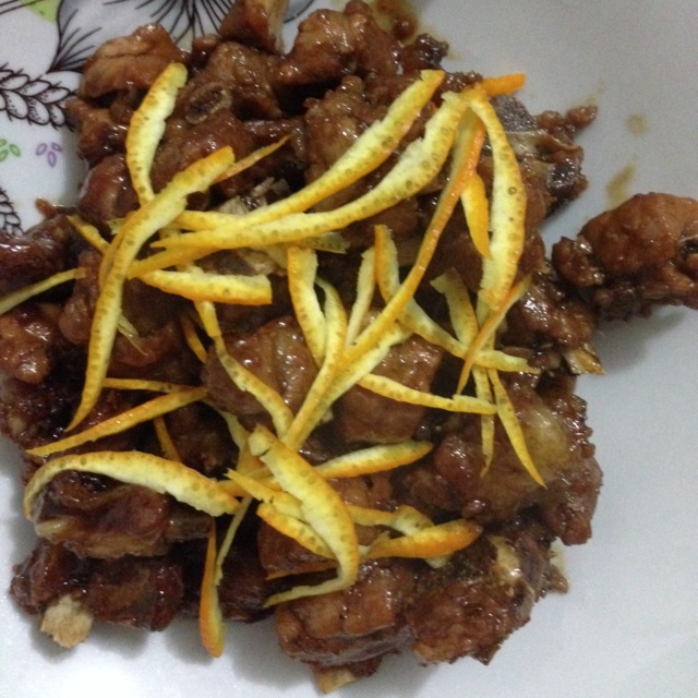 香橙排骨