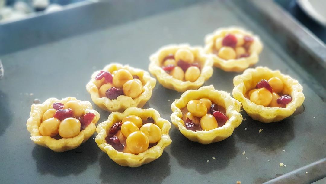 焦糖夏威夷果船型塔——小熊DKX-B30Q1烤箱菜谱