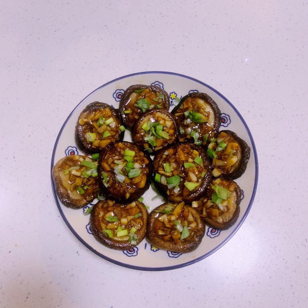 蒜蓉孜然烤香菇