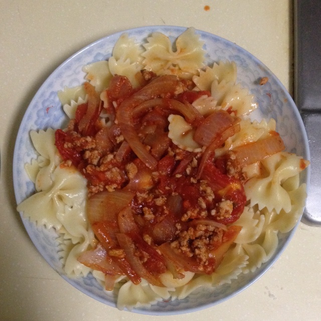 意式肉酱蝴蝶面