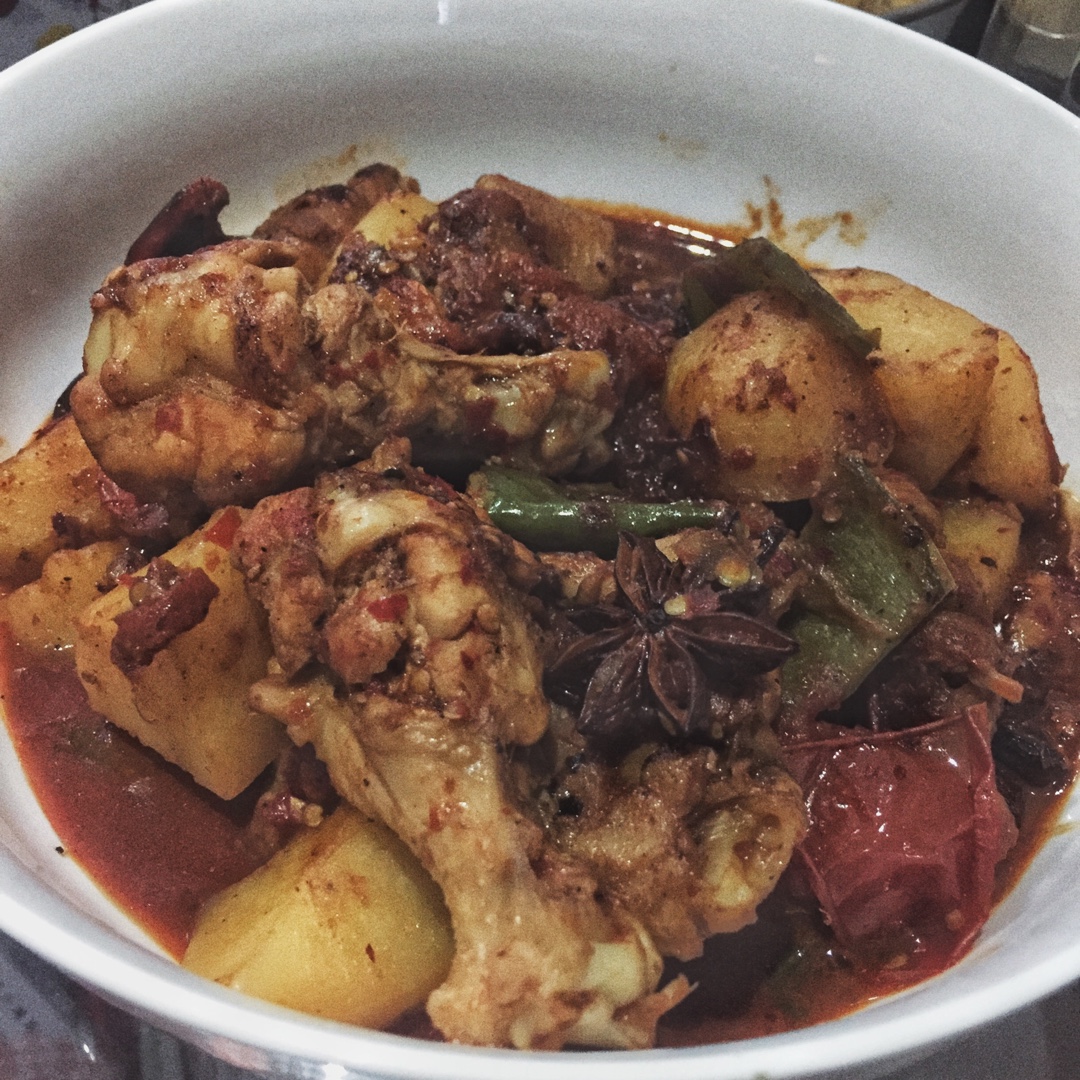 超下饭的新疆大盘鸡