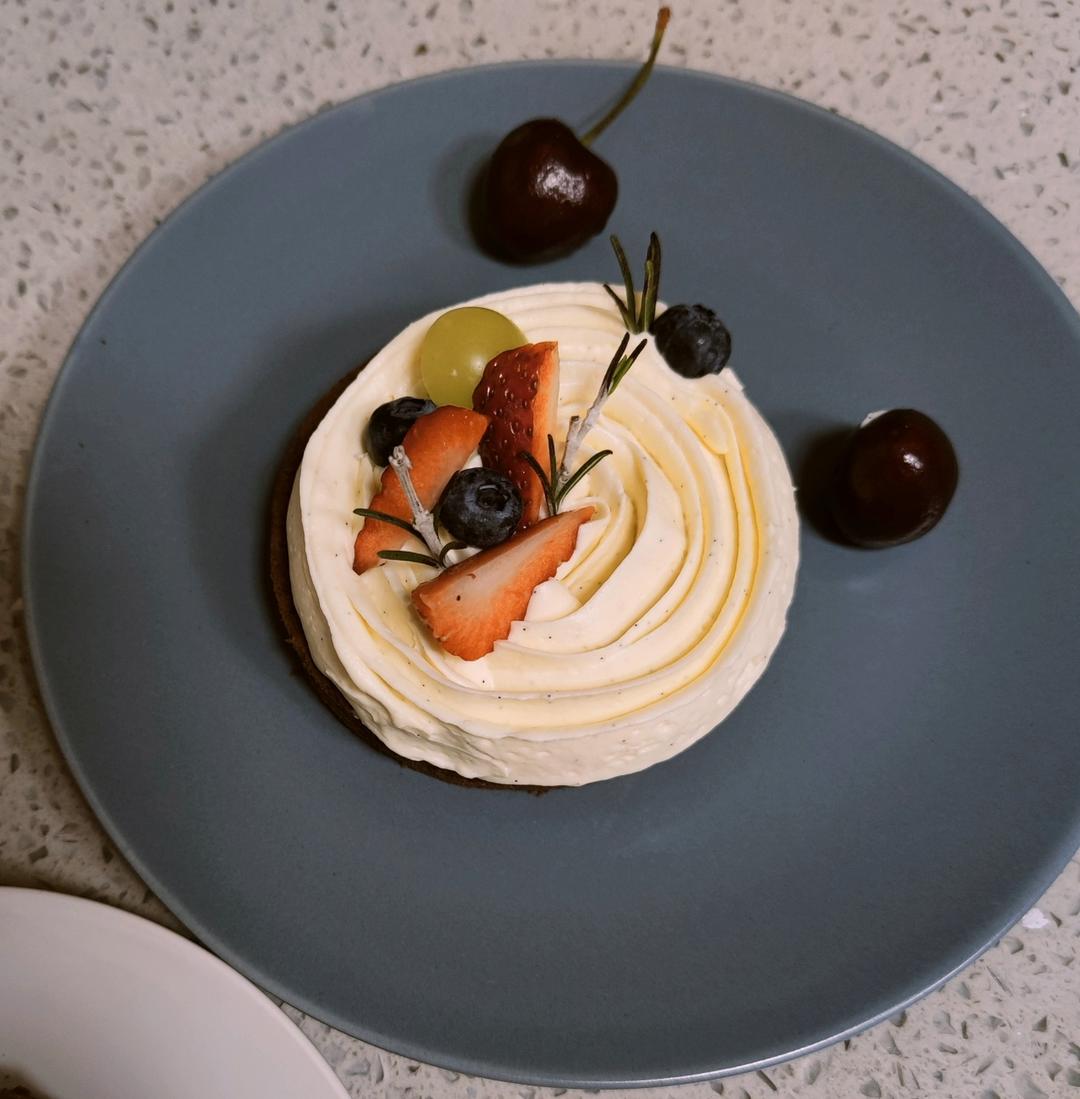 翻译食谱｜小清新碧根果香草塔