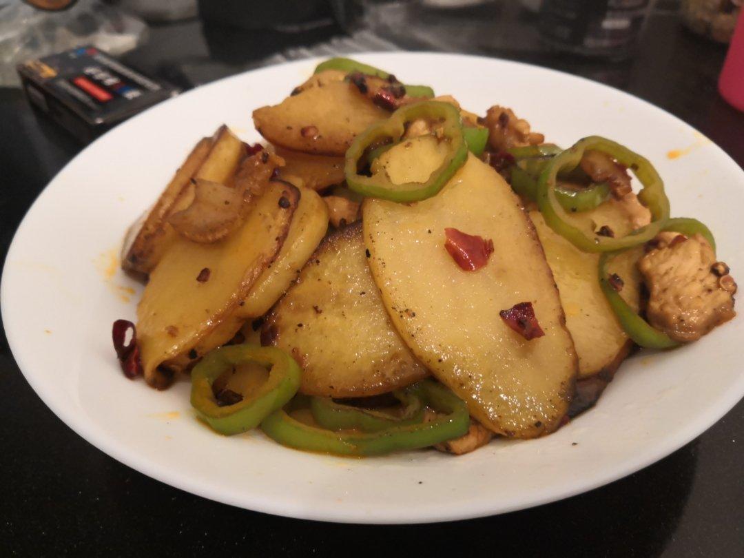 干锅土豆片