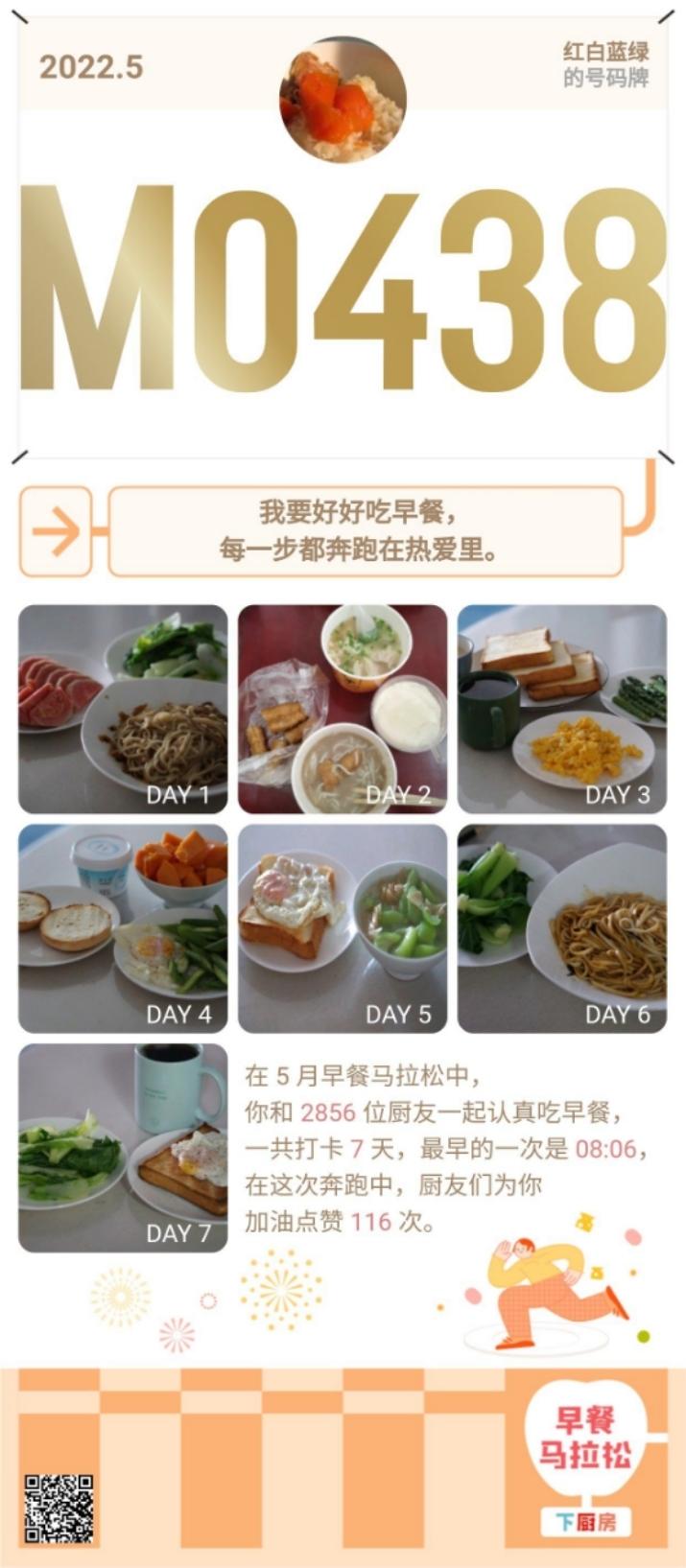 早餐记录