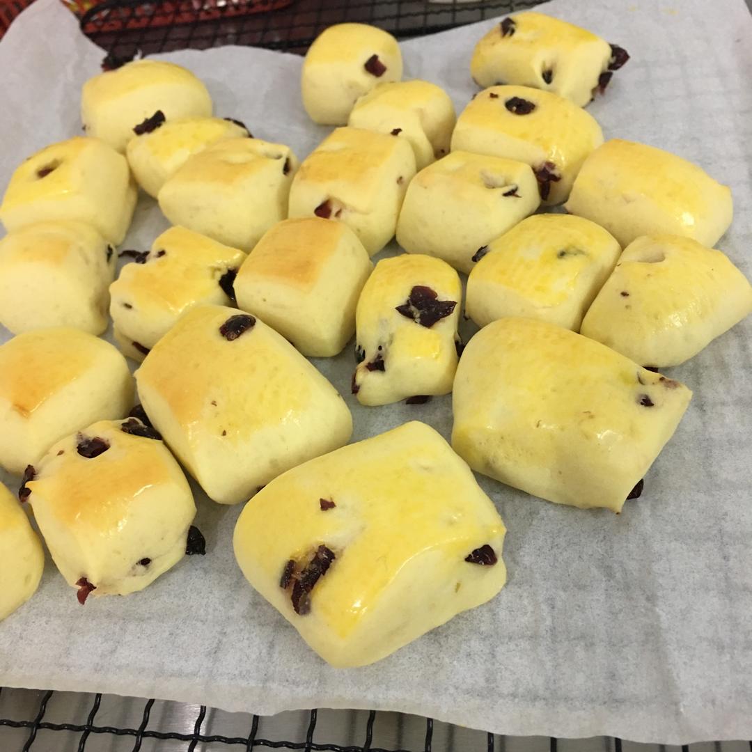 蔓越莓优格小面包块