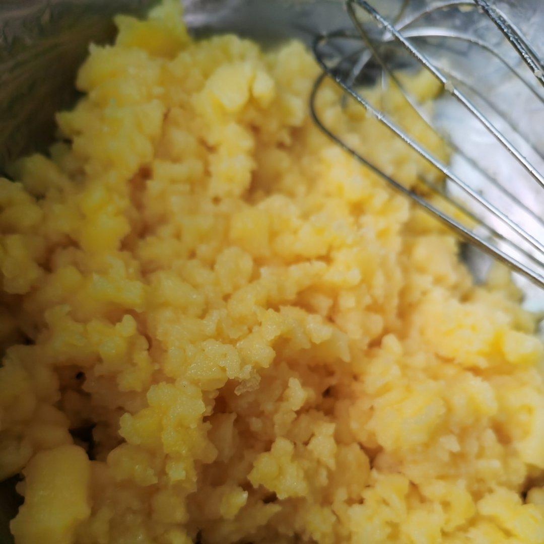 奶黄馅（低糖无黄油版）