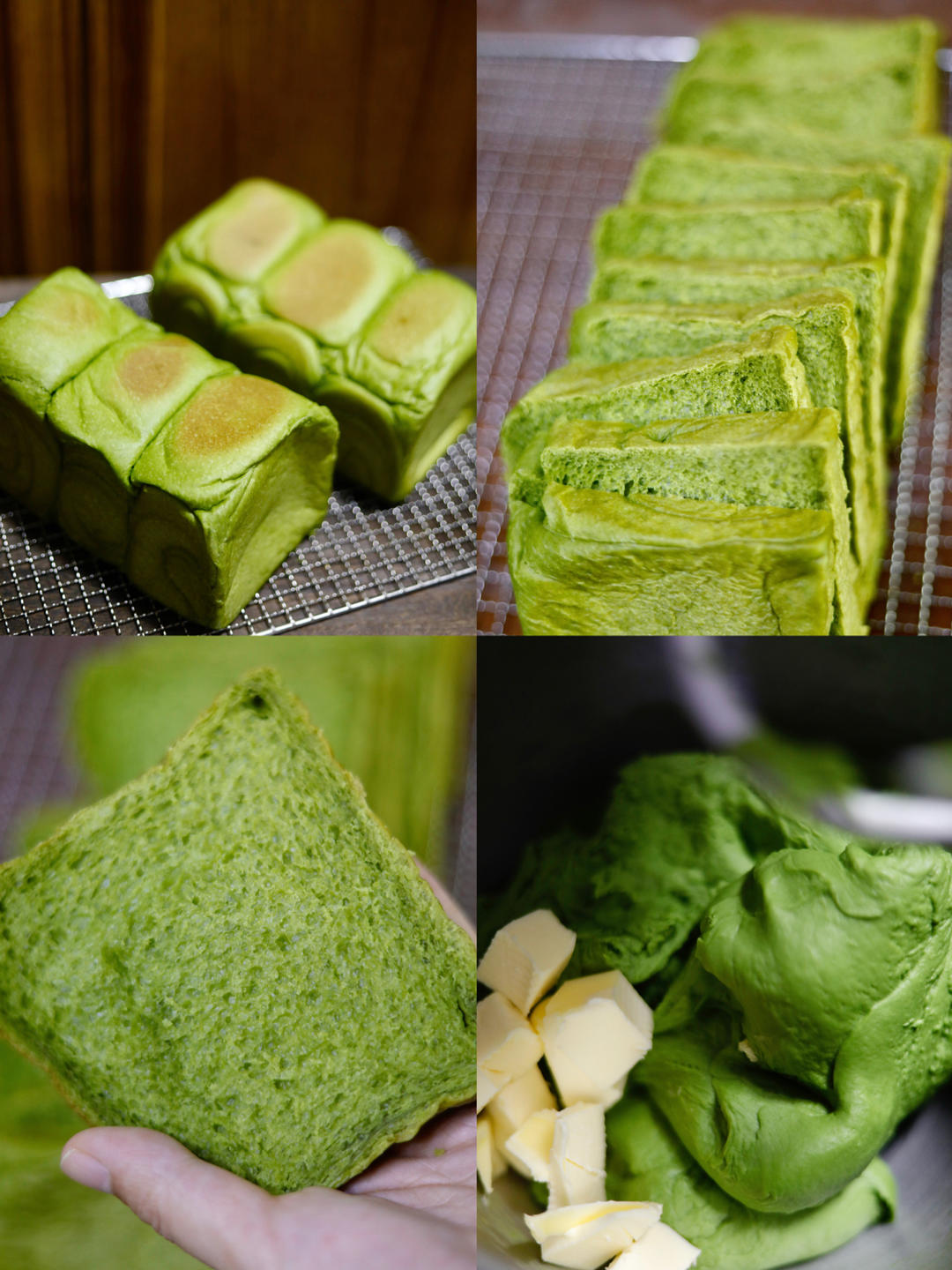 日式抹茶生吐司🍞/超软又夏天