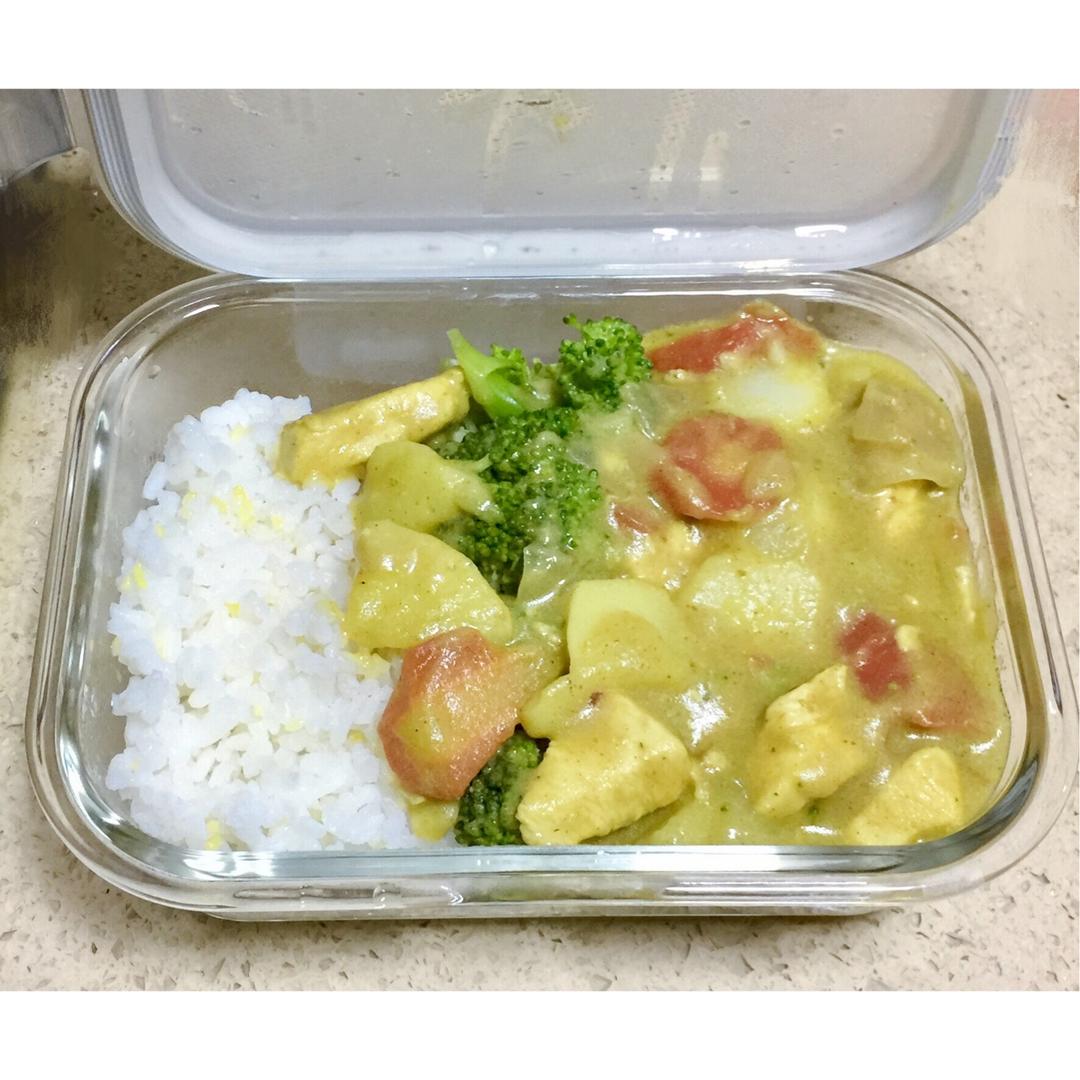 咖喱鸡饭