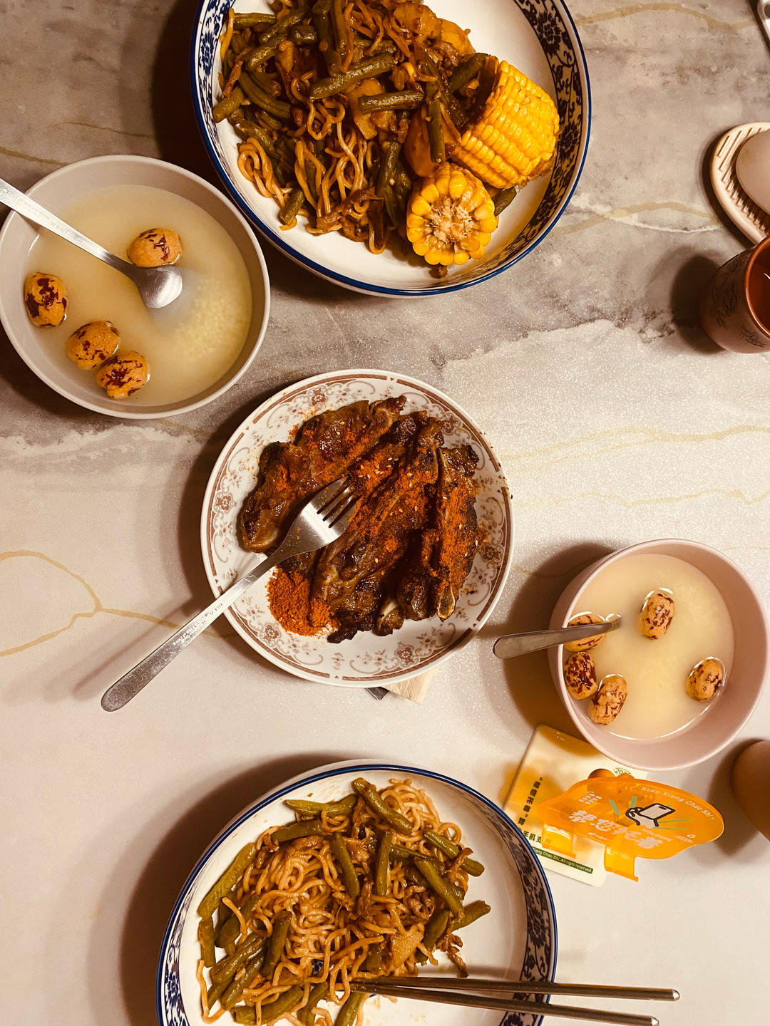 家常豆角焖面