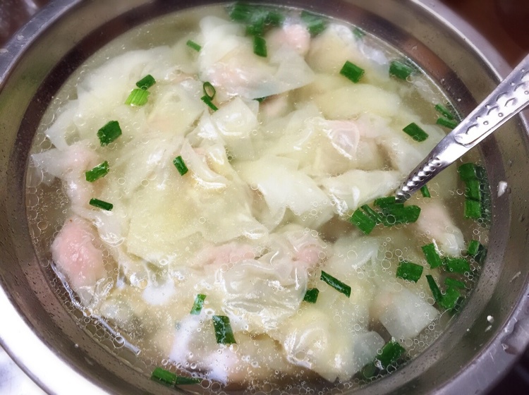 企鹅cheer做的鲜肉小馄饨
