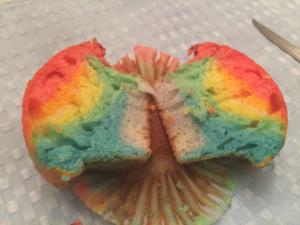 彩虹纸杯蛋糕的做法 步骤6