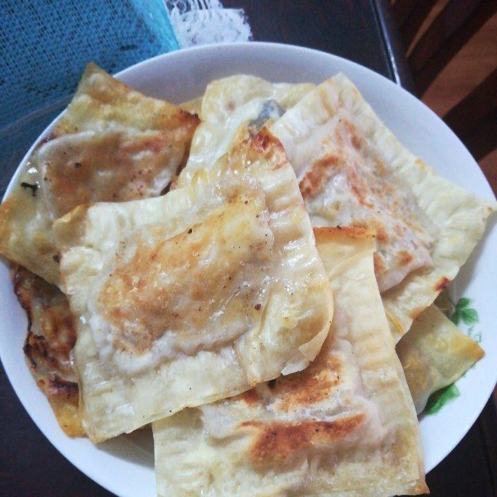 馄饨皮版香蕉派(超快手)