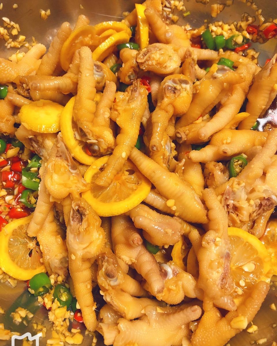 amyyyyyyyy做的香辣蒜香凉拌爽脆鸡脚