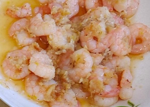 蒜香辣椒炒大虾