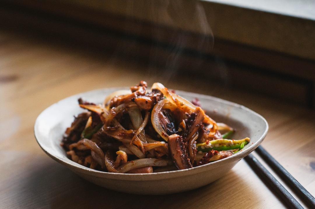 香辣小炒鱿鱼干