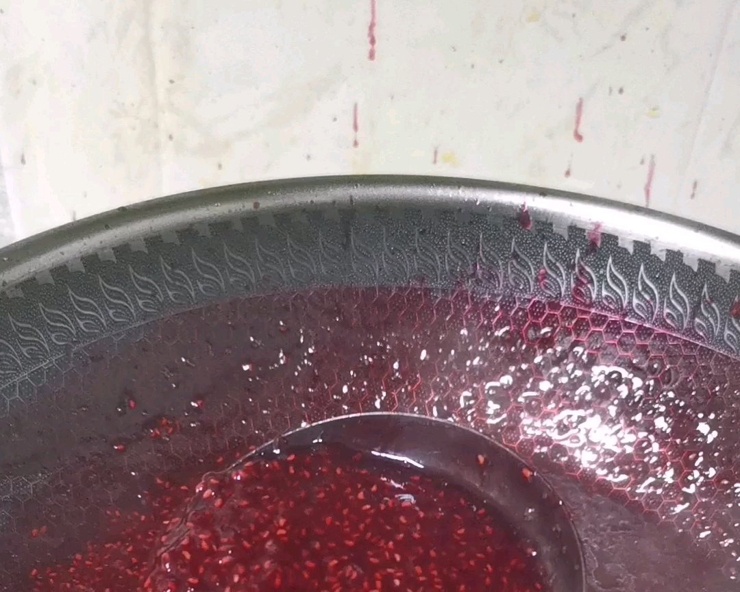 纯手工简易低糖树莓酱的做法 步骤8