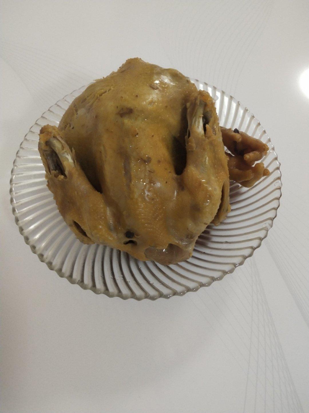 电饭煲盐焗鸡