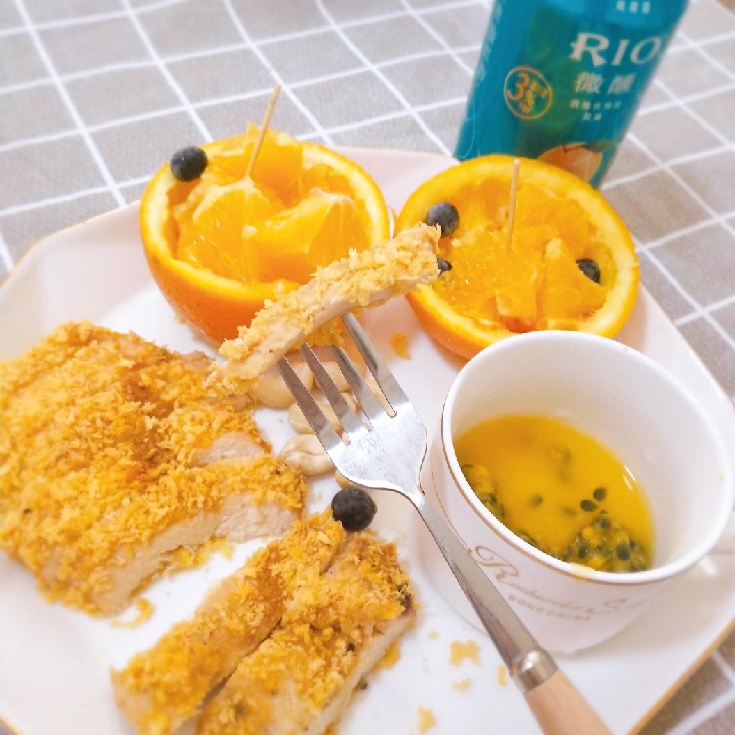 低卡烤鸡排的做法