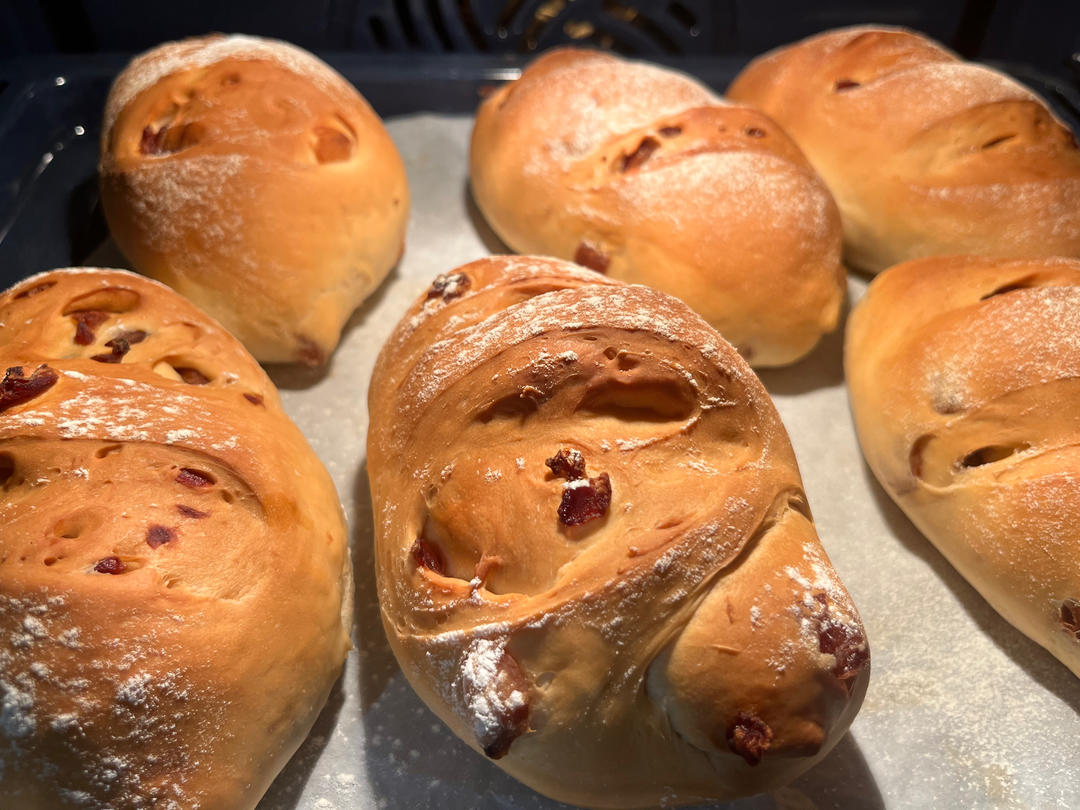 无限次回做的软欧【桂圆全麦面包】