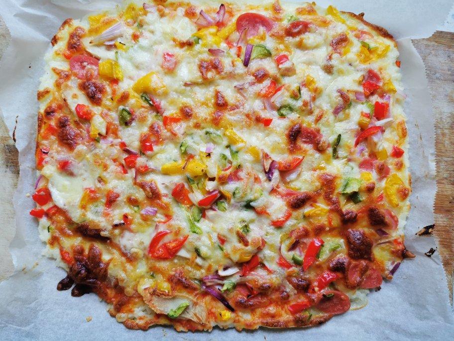 剩米饭的华丽转身-米饭披萨