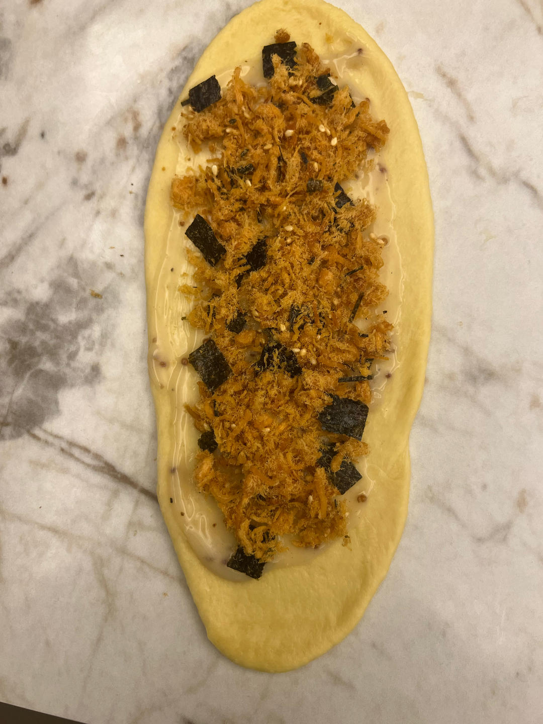 超好吃的肉松面包