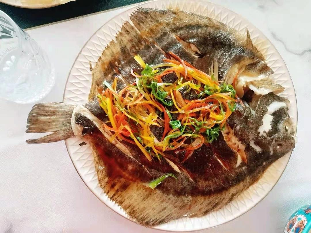 清蒸多宝鱼